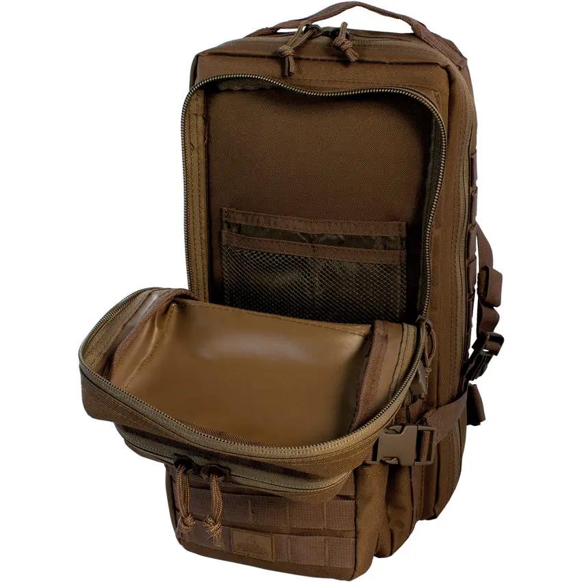 Red Rock Outdoor Gear Assault Pack 20L Dark Earth Durable Rugged Expandable Compartments For Outdoor Enthusiasts by Red Rock Outdoor Gear