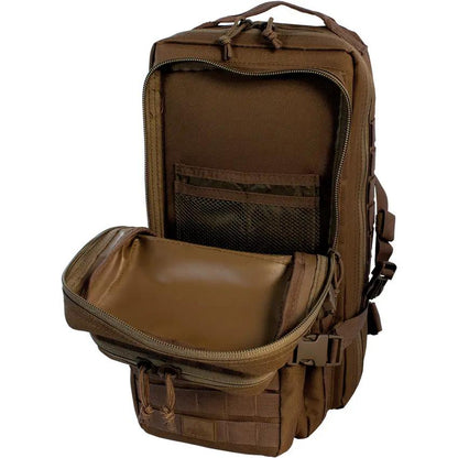 Red Rock Outdoor Gear Assault Pack 20L Dark Earth Durable Rugged Expandable Compartments For Outdoor Enthusiasts by Red Rock Outdoor Gear