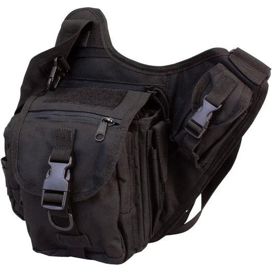 Red Rock Sidekick Sling Bag Black PVC Lined 600D Durable With Concealed Carry Compartment And Crossbody Comfort by Red Rock Outdoor Gear