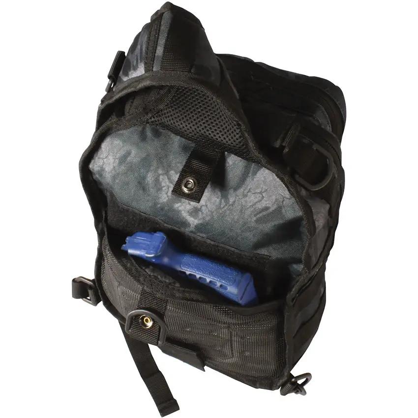 Red Rock Rover Sling Pack PRYM1 Blackout Camo Compact EDC for Outdoor Enthusiasts by Red Rock Outdoor Gear