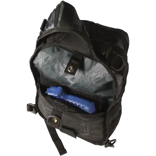 Red Rock Rover Sling Pack PRYM1 Blackout Camo Compact EDC for Outdoor Enthusiasts by Red Rock Outdoor Gear