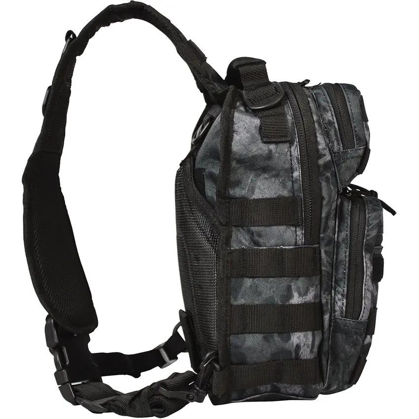 Red Rock Rover Sling Pack PRYM1 Blackout Camo Compact EDC for Outdoor Enthusiasts by Red Rock Outdoor Gear