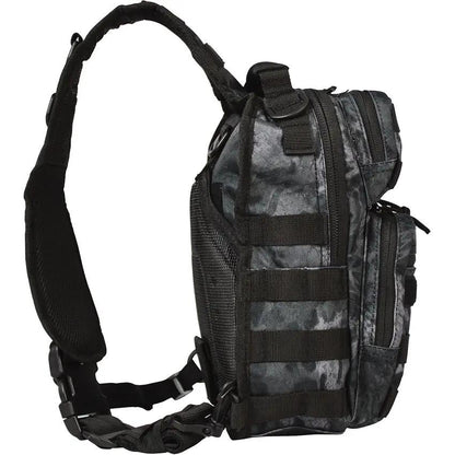Red Rock Rover Sling Pack PRYM1 Blackout Camo Compact EDC for Outdoor Enthusiasts by Red Rock Outdoor Gear