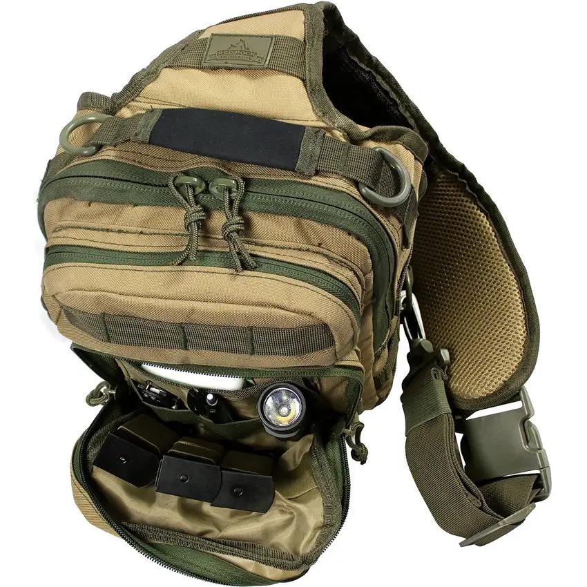 Red Rock Outdoor Gear Rover Sling Pack Coyote Ambidextrous Quick Access for Outdoors Enthusiasts by Red Rock Outdoor Gear