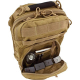 Red Rock Outdoor Gear Rover Sling Pack Coyote Rugged Concealed Carry Sleeve MOLLE Front for Outdoor Enthusiasts by Red Rock Outdoor Gear