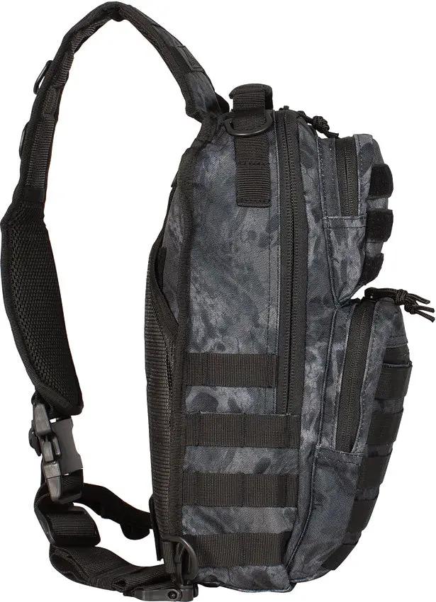 Red Rock Rover Sling Pack PRYM1 Blackout Camo Compact Quick Access Sling Bag for Outdoor Enthusiasts by Red Rock Outdoor Gear