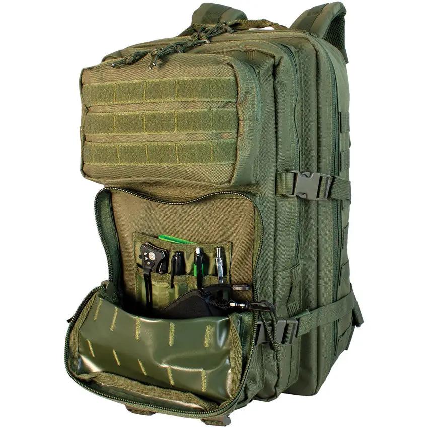Red Rock Outdoor Gear Large Assault Pack 35L Expandable OD Green For Outdoor Enthusiasts by Red Rock Outdoor Gear