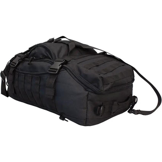 Red Rock Traveler Duffel Pack Black Rugged Durable Backpack Style for Weekend Getaways and Gym Travel by Red Rock Outdoor Gear