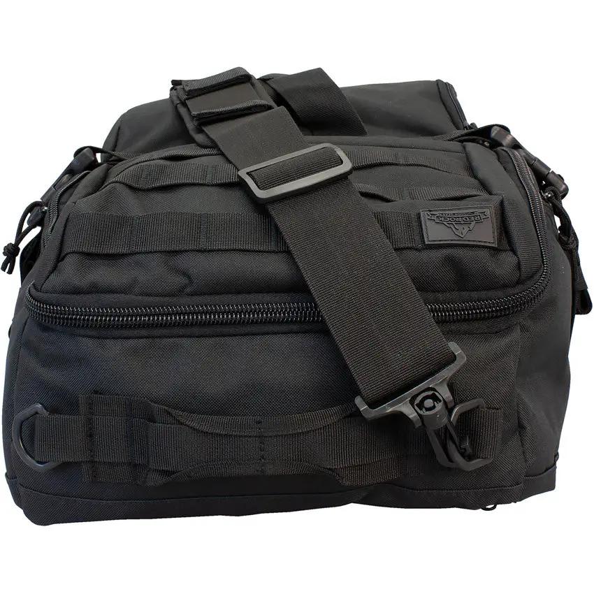 Red Rock Traveler Duffel Pack Black Rugged Durable Backpack Style for Weekend Getaways and Gym Travel by Red Rock Outdoor Gear