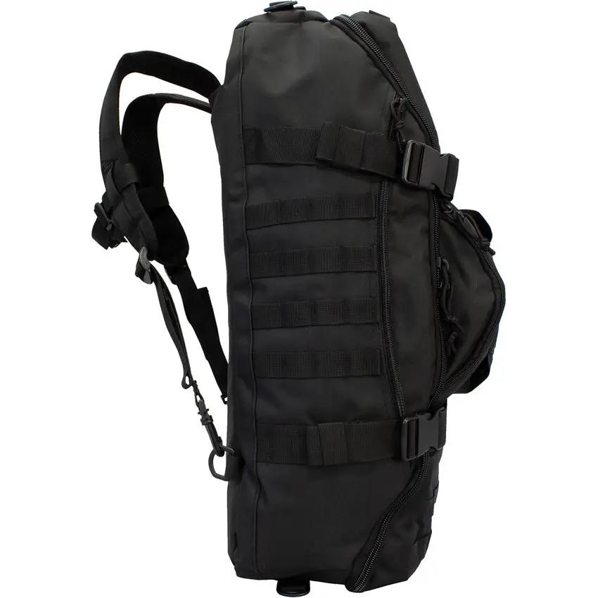 Red Rock Traveler Duffel Pack Black Rugged Durable Backpack Style for Weekend Getaways and Gym Travel by Red Rock Outdoor Gear