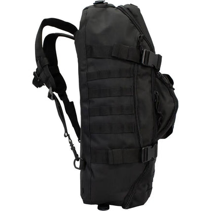 Red Rock Traveler Duffel Pack Black Rugged Durable Backpack Style for Weekend Getaways and Gym Travel by Red Rock Outdoor Gear