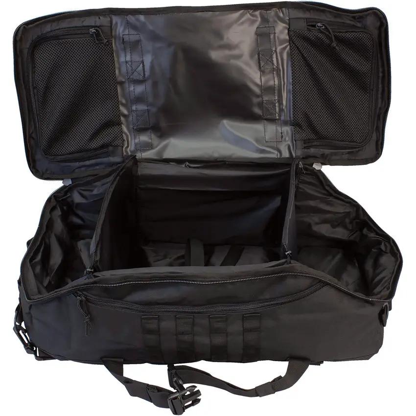 Red Rock Traveler Duffel Pack Black Rugged Durable Backpack Style for Weekend Getaways and Gym Travel by Red Rock Outdoor Gear