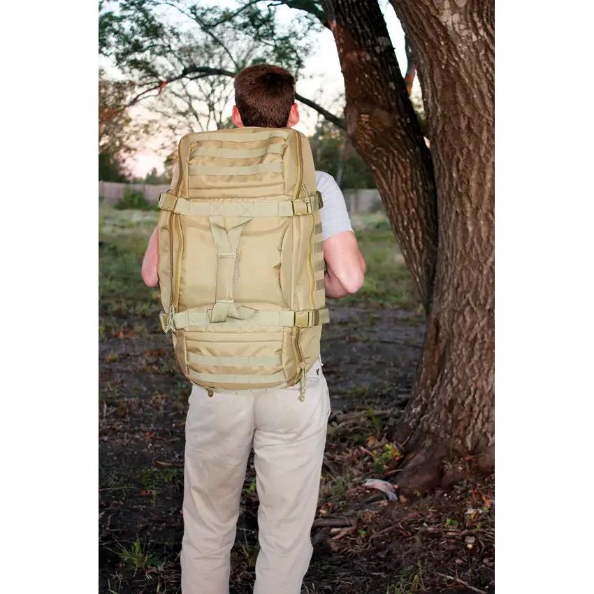 Red Rock Traveler Duffel Pack Coyote Brown Rugged Versatile Carry On for Travelers and Weekend Explorers by Red Rock Outdoor Gear
