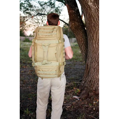 Red Rock Traveler Duffel Pack Coyote Brown Rugged Versatile Carry On for Travelers and Weekend Explorers by Red Rock Outdoor Gear