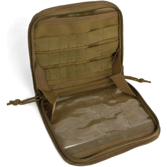 Red Rock Outdoor Gear MOLLE Admin Pouch Coyote Brown Compact Organization For Outdoor Enthusiasts by Red Rock Outdoor Gear