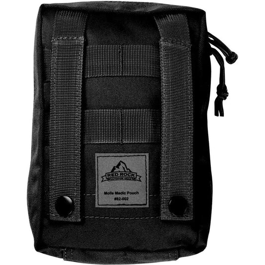 Red Rock Outdoor Gear Large MOLLE Medic Pouch Black Rugged Fast Access For Outdoor Professionals And Adventurers by Red Rock Outdoor Gear