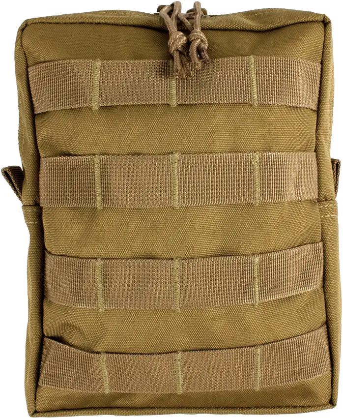 Red Rock Outdoor Gear Large MOLLE Utility Pouch Coyote Brown For Outdoor Enthusiasts by Red Rock Outdoor Gear