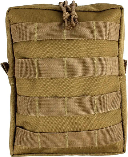 Red Rock Outdoor Gear Large MOLLE Utility Pouch Coyote Brown For Outdoor Enthusiasts by Red Rock Outdoor Gear