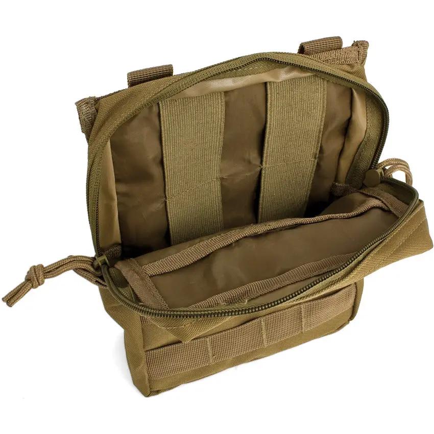 Red Rock Outdoor Gear Large MOLLE Utility Pouch Coyote Brown For Outdoor Enthusiasts by Red Rock Outdoor Gear
