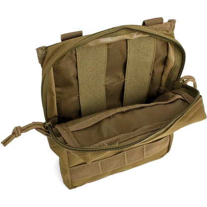 Red Rock Outdoor Gear Large MOLLE Utility Pouch Coyote Brown For Outdoor Enthusiasts by Red Rock Outdoor Gear