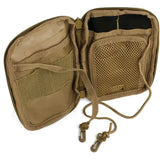 Red Rock Outdoor Gear MOLLE Pocket Pal Wallet Coyote Durable Compact Folding Wallet for Hikers and Tactical Users by Red Rock Outdoor Gear