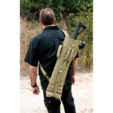 Red Rock Outdoor Gear MOLLE Rifle Scabbard Coyote Brown For AR 15 Owners Modular Protective Accessory With Quick Access by Red Rock Outdoor Gear