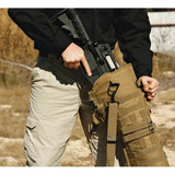 Red Rock Outdoor Gear MOLLE Rifle Scabbard Coyote Brown For AR 15 Owners Modular Protective Accessory With Quick Access by Red Rock Outdoor Gear