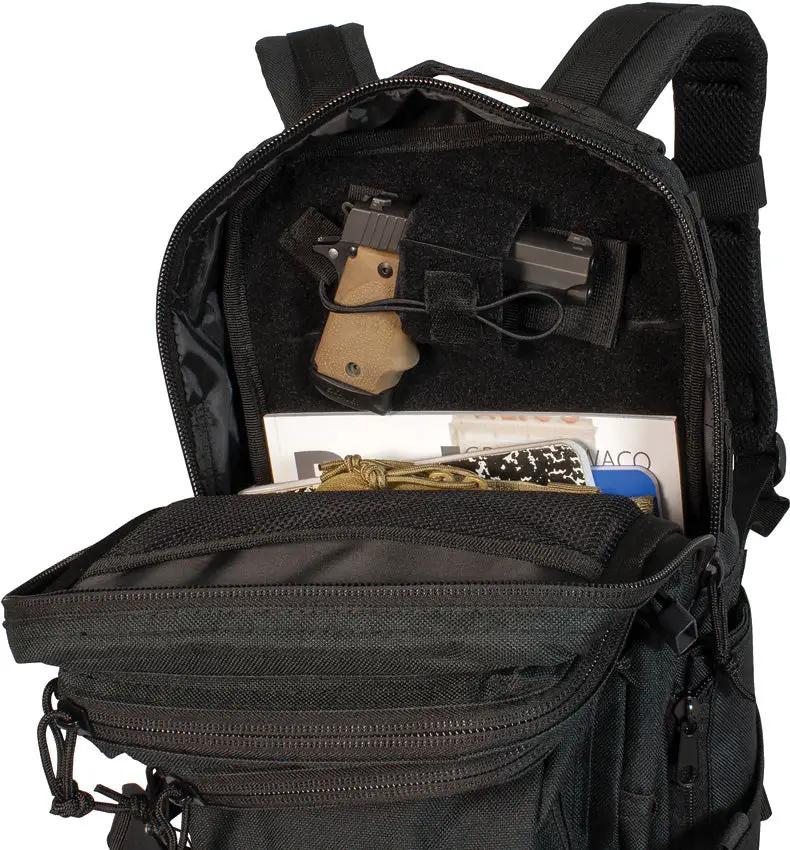 Red Rock Urban Assault Pack Concealed Carry Panel For City Commuters Durable Everyday Backpack For Light Outdoor Use by Red Rock Outdoor Gear