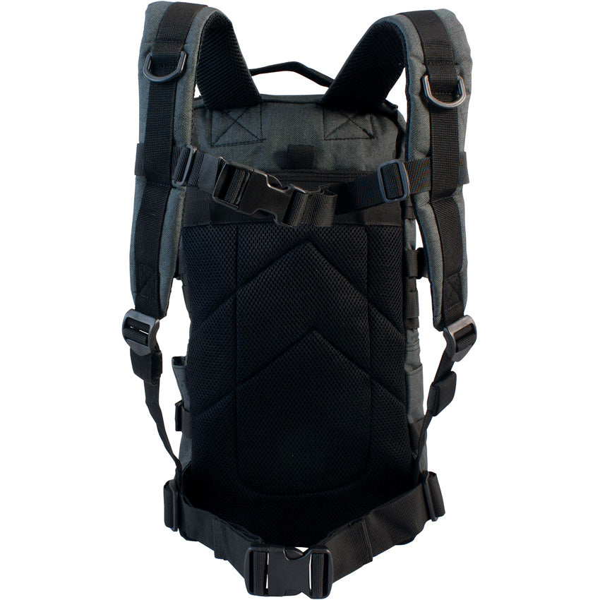 Red Rock Urban Assault Pack CC Gray Durable Backpack With Discreet Access And Organized Carry For Urban Explorers by Red Rock Outdoor Gear