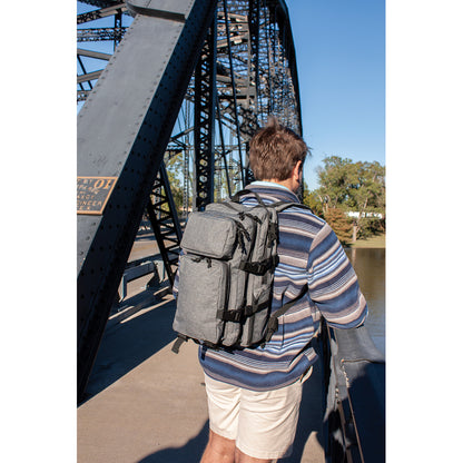 Red Rock Urban Assault Pack CC Gray Durable Backpack With Discreet Access And Organized Carry For Urban Explorers by Red Rock Outdoor Gear