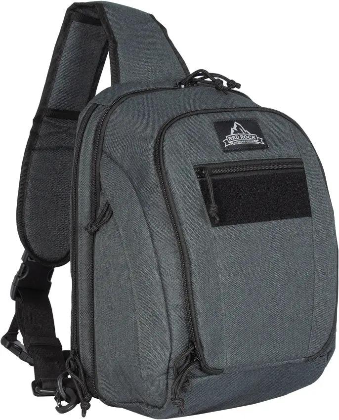 Red Rock Outdoor Gear Venture Sling Pack Charcoal 86-012CHR by Red Rock Outdoor Gear
