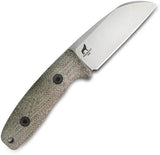 Reiff Knives Circadian Fixed Blade - CPM MagnaCut Steel, Green Canvas Micarta Handle, Full Tang by Reiff Knives