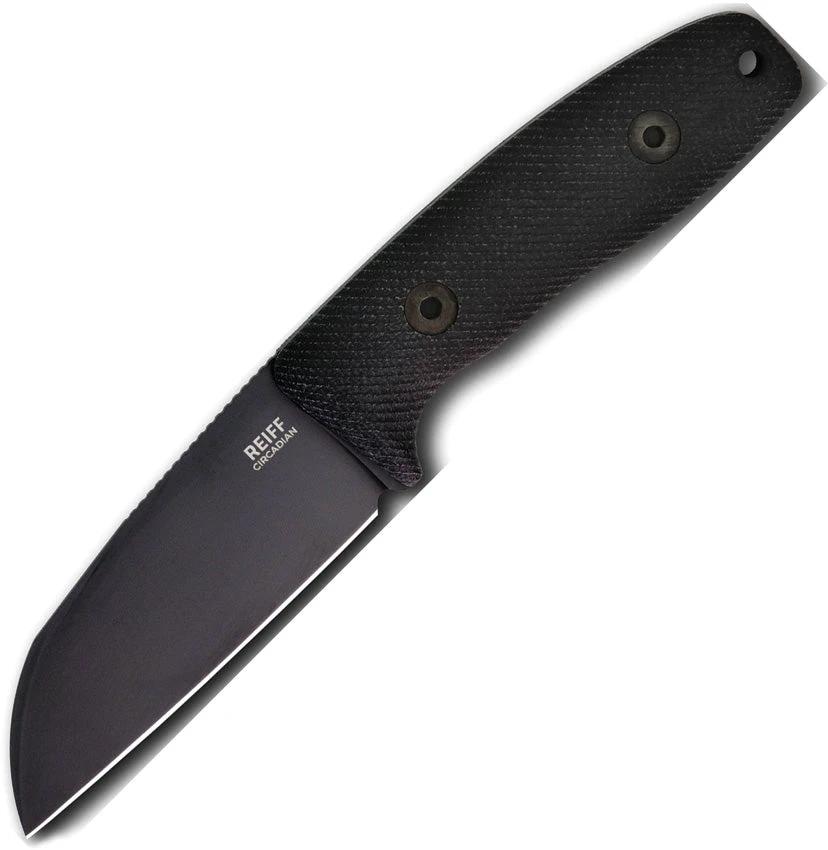 Reiff Knives Circadian Fixed Blade Sh Blk CS11BBCMBLKA by Reiff Knives