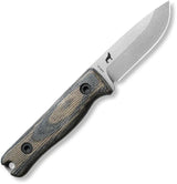Reiff Knives F3 EDC Fixed Blade Grn/Blk L F30192BCBRCR by Reiff Knives