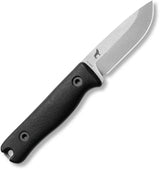 Reiff Knives F3 EDC Fixed Blade - CPM-3V Steel, Black Canvas Micarta Handle, Full Tang Leather Sheath by Reiff Knives