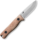 Reiff Knives F3 EDC Fixed Blade Natural Ltr F3019NCMBRCR by Reiff Knives