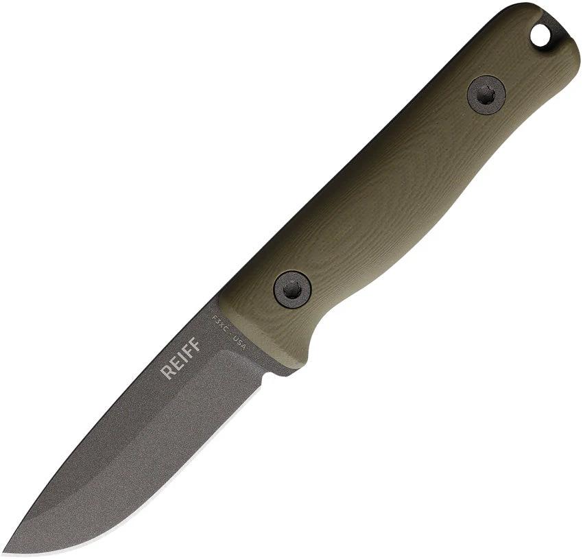 Reiff Knives F3 XC Fixed Blade OD Kyd F3013ODGBLKA by Reiff Knives