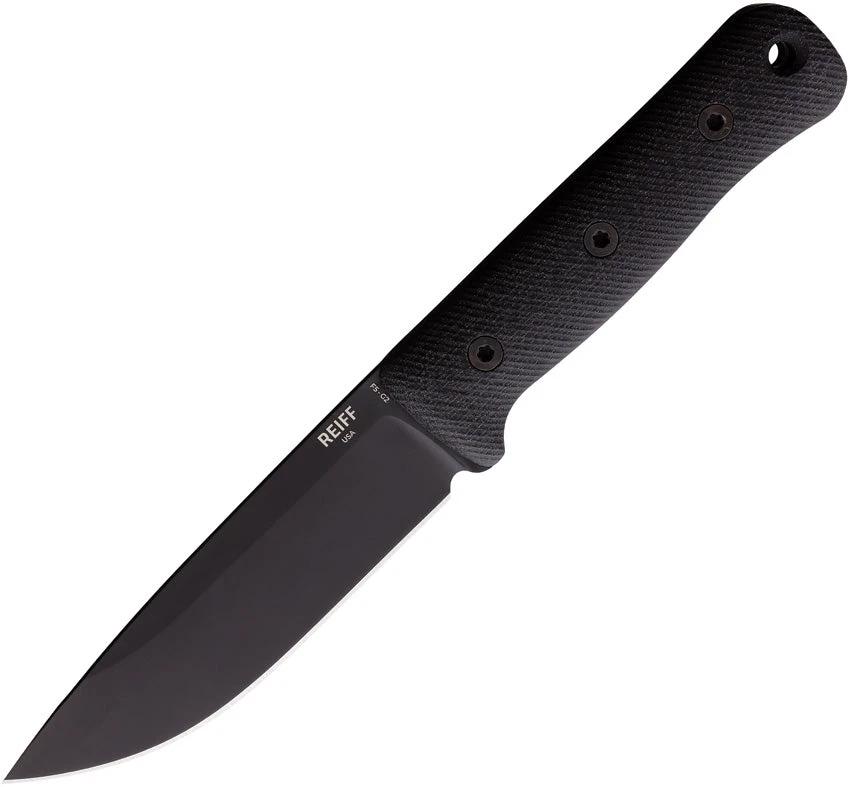 Reiff Knives F5 Gen 2 Fixed Blade Blk Mic F511BBCMBLKA by Reiff Knives