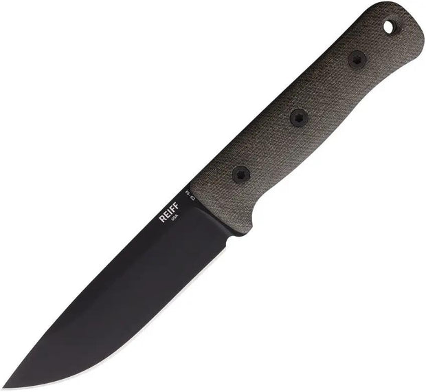 Reiff Knives F5 Gen 2 Fixed Blade Grn Mic F511BGCMBLKA by Reiff Knives