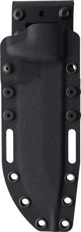 Reiff Knives Vicon Fixed Blade - Black DLC MagnaCut Clip Point with G10 Handle and Extended Tang by Reiff Knives