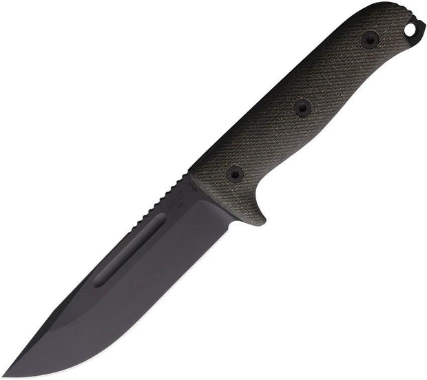 Reiff Knives Vicon Fixed Blade Grn Mic DLC VN11BGCMBLKA by Reiff Knives