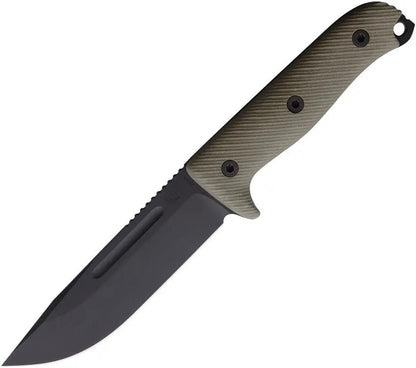 Reiff Knives Vicon Fixed Blade OD G10 DLC VN11BODGBLKA by Reiff Knives