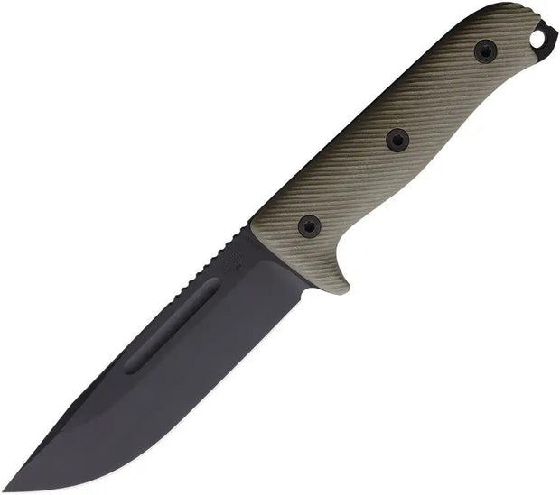 Reiff Knives Vicon Fixed Blade OD G10 DLC VN11BODGBLKA by Reiff Knives