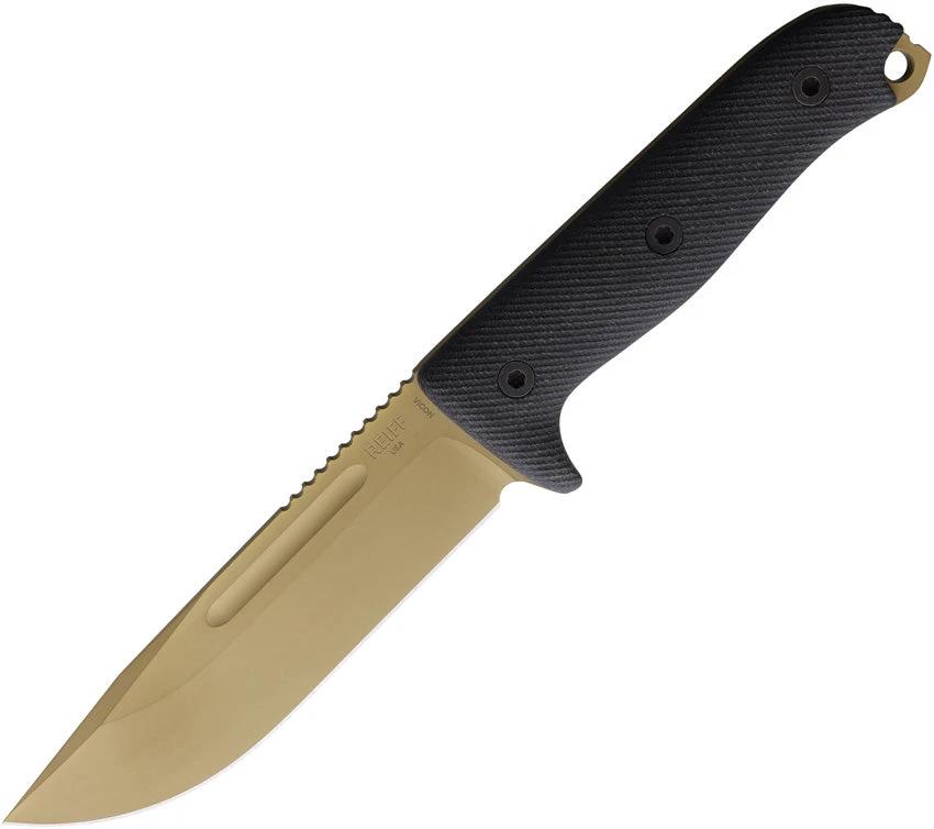 Reiff Knives Vicon Fixed Blade Blk Mic FDE VN11DBCMBLKA by Reiff Knives