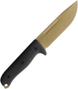 Reiff Knives Vicon Fixed Blade - CPM MagnaCut Clip Point Blade With Black Canvas Micarta Handle by Reiff Knives