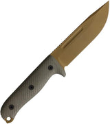 Reiff Knives Vicon Fixed Blade Grn G10 FDE VN11DODGBLKA by Reiff Knives