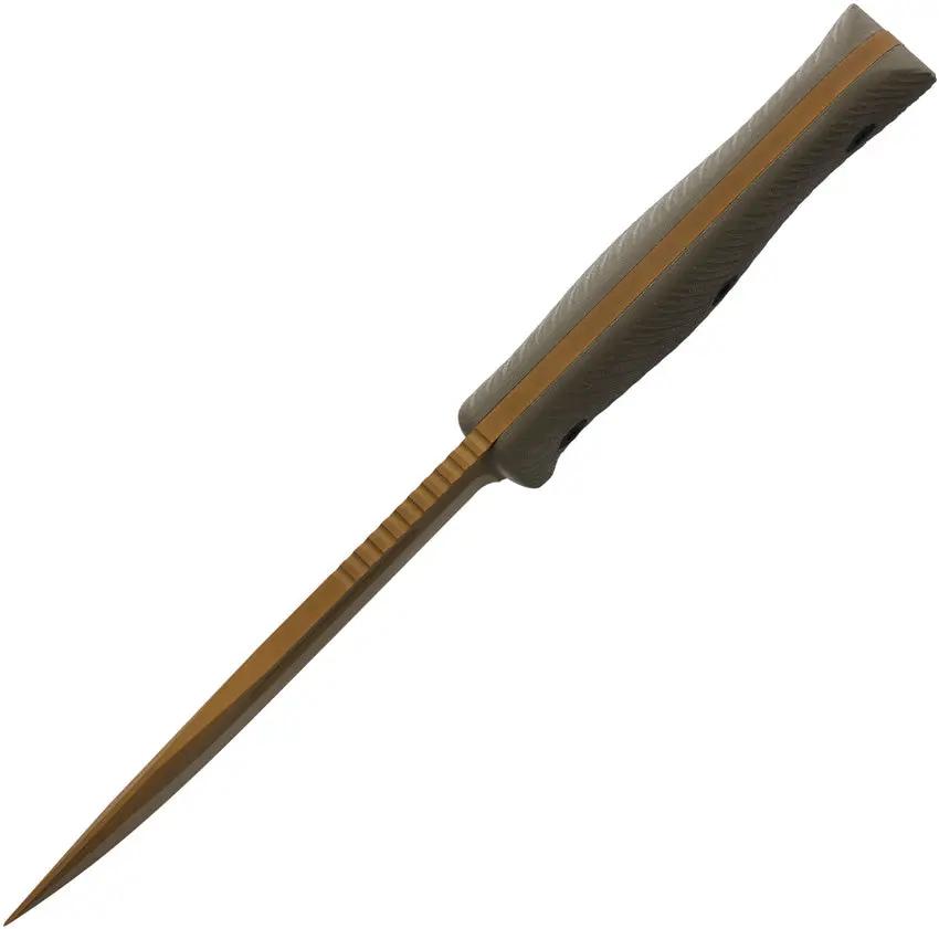 Reiff Knives Vicon Fixed Blade Grn G10 FDE VN11DODGBLKA by Reiff Knives