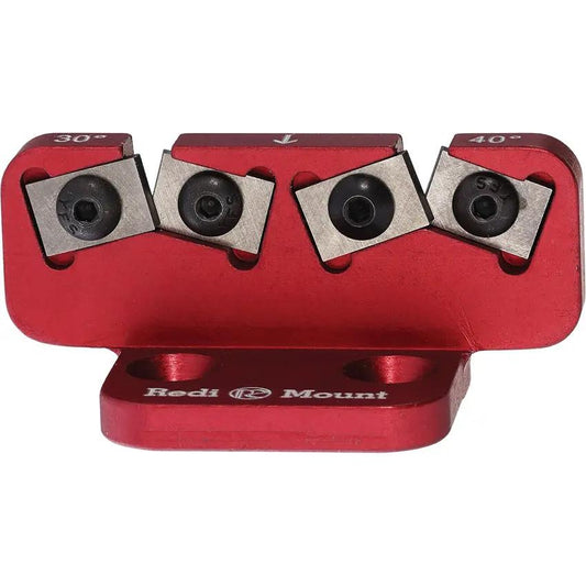 Redi Edge Redi Mount Sharpener Red - Mountable Sharpener With 30, 40, And 60 Degree Angles by Redi Edge