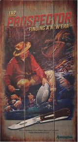 Remington Prospector Wood Sign RESG021 by Remington