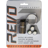 Revo Ready Light Micro Bronze - 100 Lumens LED Keychain Light With 18 Hour Runtime by Revo